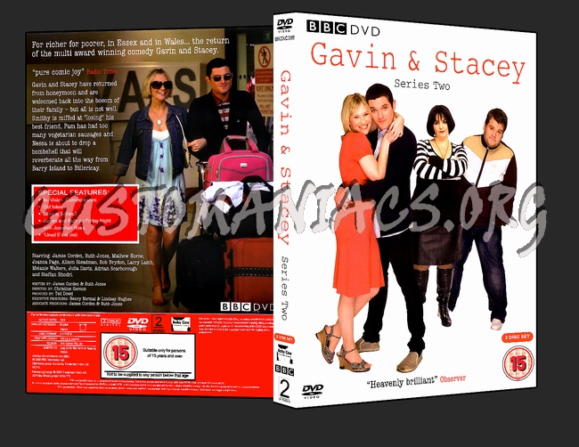 Gavin & Stacey Series 2 dvd cover