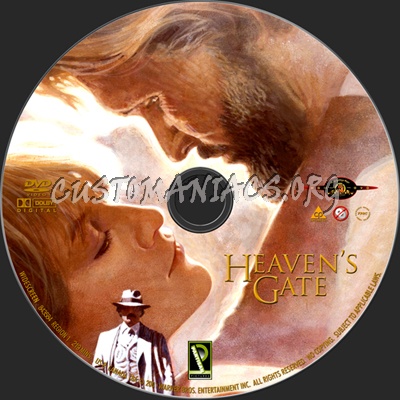 Heaven's Gate dvd label