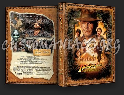 Indiana Jones And The Kingdom Of The Crystal Skull dvd cover