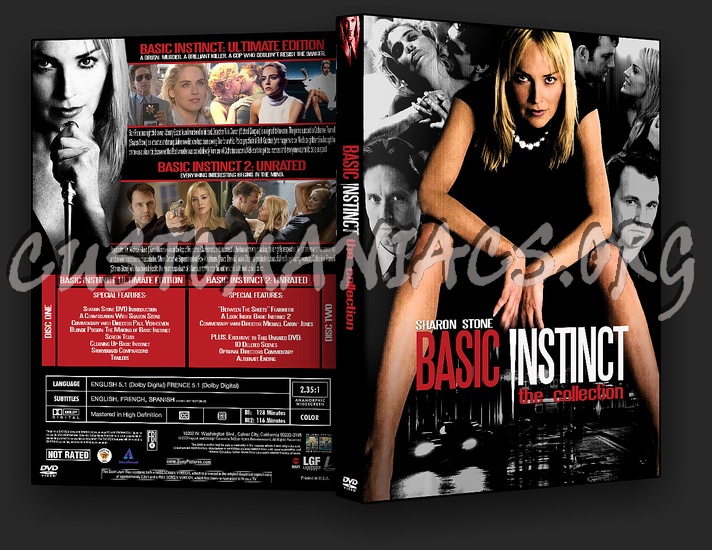 Basic Instinct Collection dvd cover