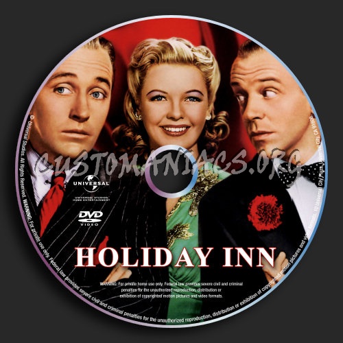 Holiday Inn dvd label