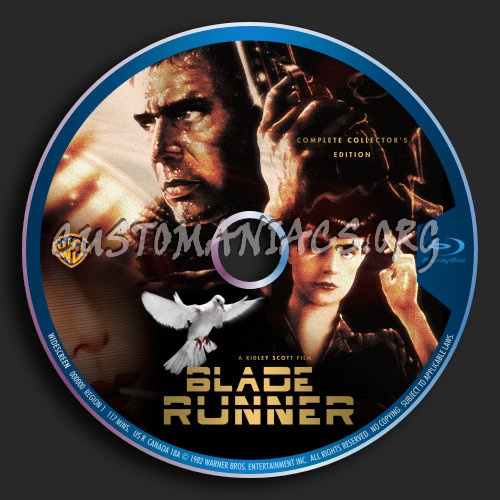 Blade Runner dvd label