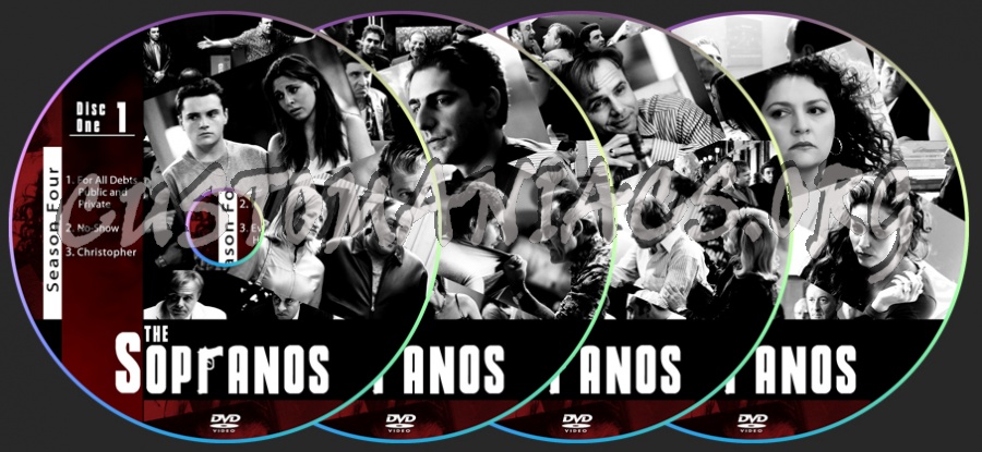 The Sopranos dvd label