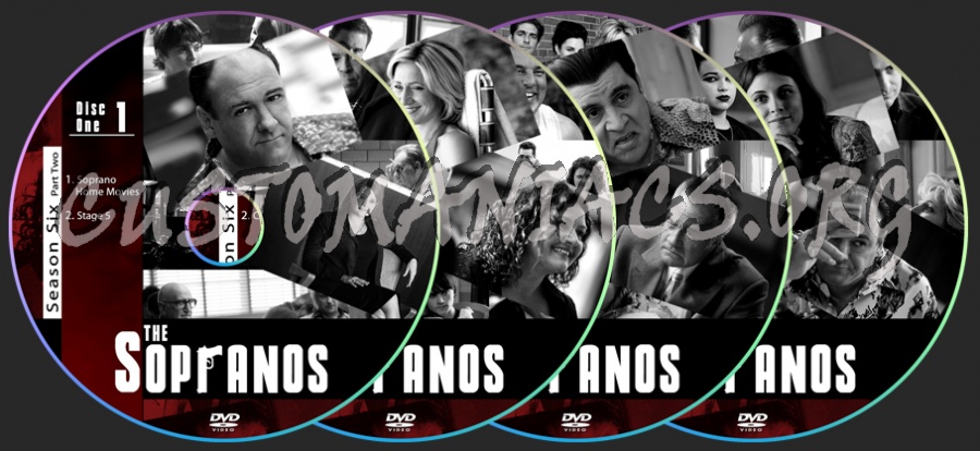 The Sopranos dvd label