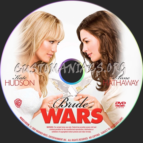 Bride Wars dvd label