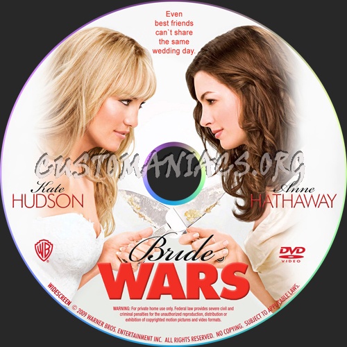 Bride Wars dvd label