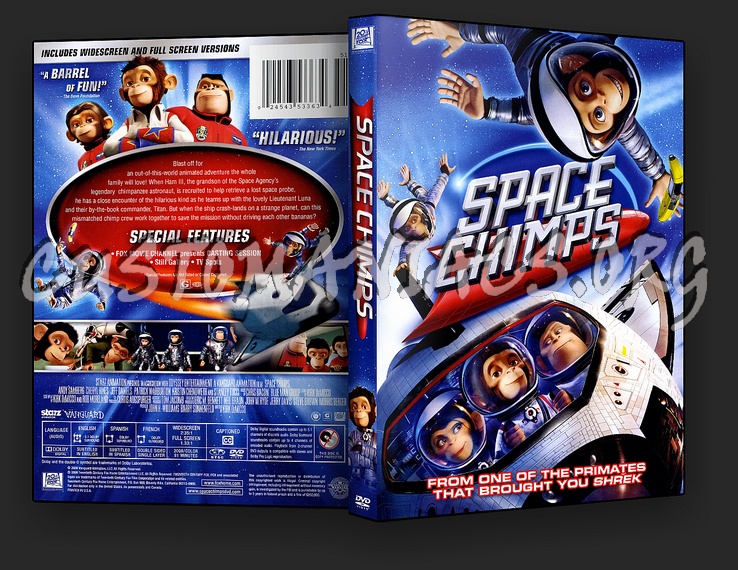 Space Chimps dvd cover