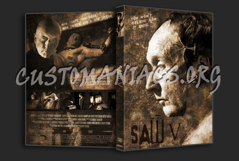 Saw V dvd cover