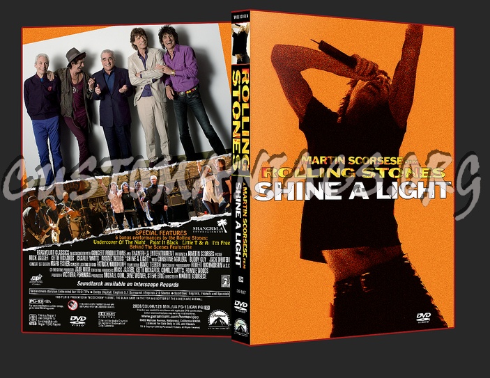 Rolling Stones Shine A Light dvd cover