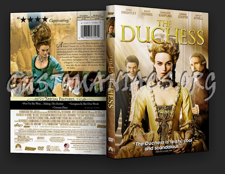 The Duchess dvd cover