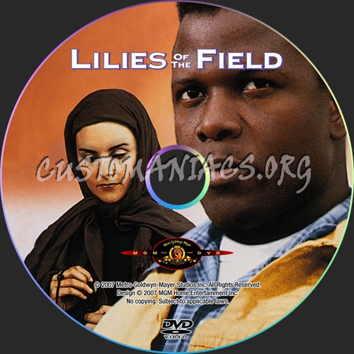 Lilies of the Field dvd label