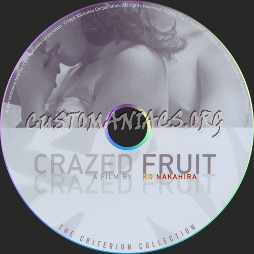 295 - Crazed Fruit dvd label