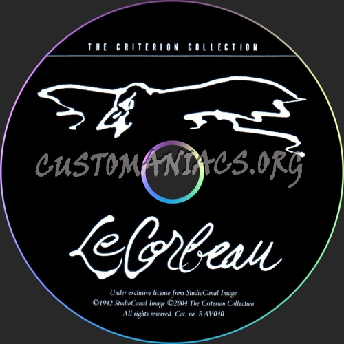 227 - Le corbeau dvd label