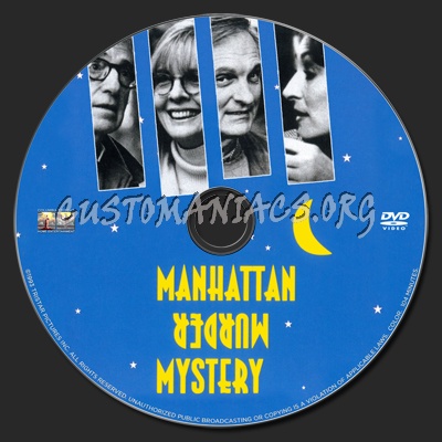 Manhattan Murder Mystery dvd label