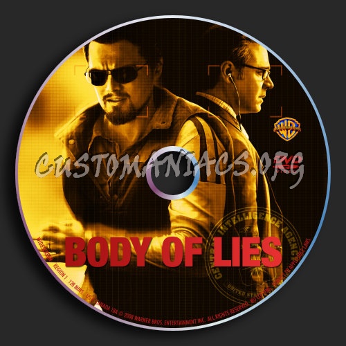 Body Of Lies dvd label