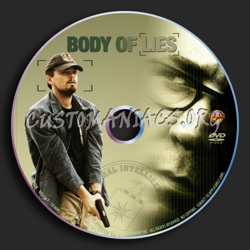 Body Of Lies dvd label