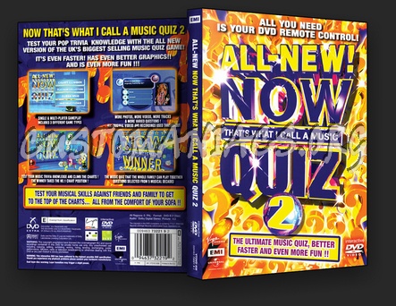 Now Thats What I Call a Music Quiz dvd cover