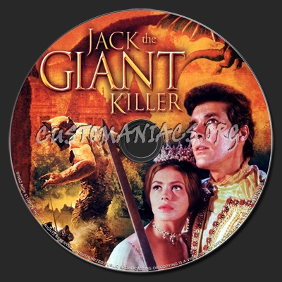 Jack the Giant Killer dvd label