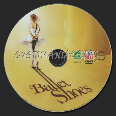 Ballet Shoes dvd label