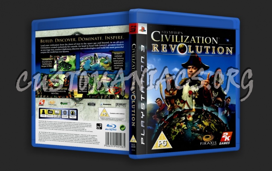 Civilization Revolution dvd cover