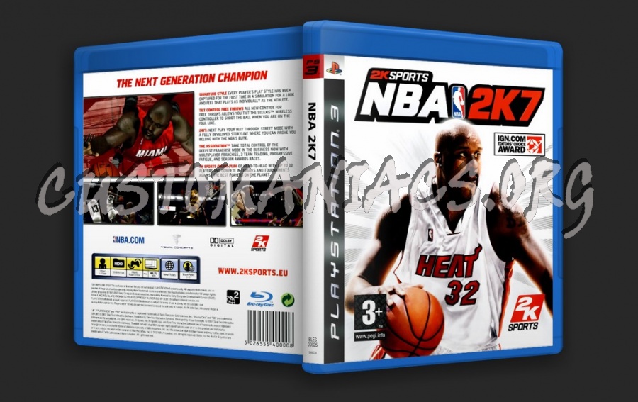 Nba 2k7 dvd cover