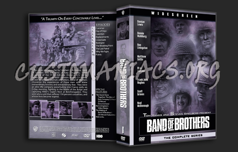 Band of Brothers dvd cover