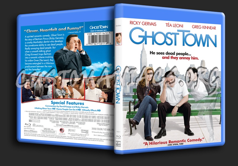 Ghost Town blu-ray cover