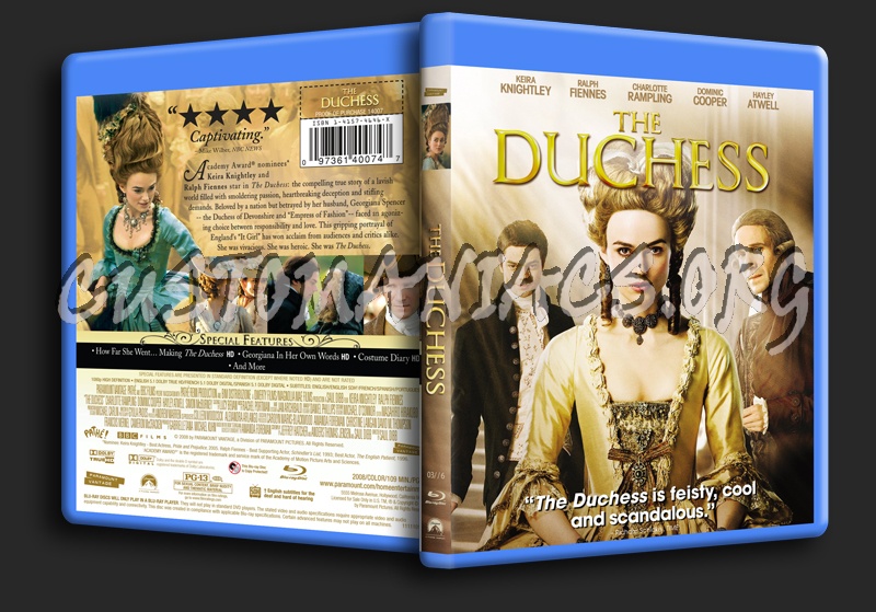 The Duchess blu-ray cover