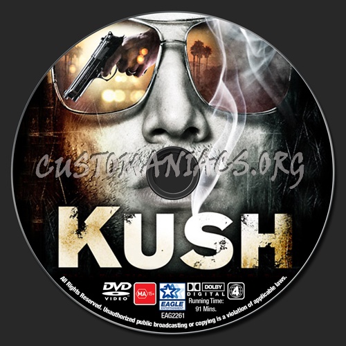 Kush dvd label