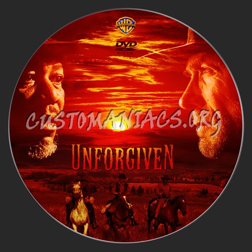 Unforgiven dvd label