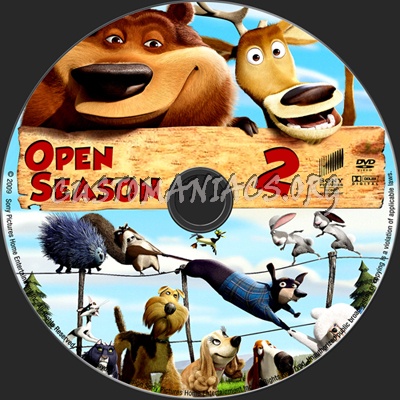 Open Season 2 dvd label