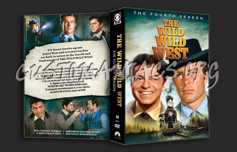 The Wild Wild West - Season 4 dvd cover