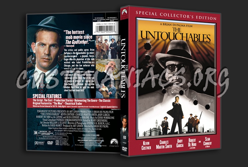 The Untouchables dvd cover