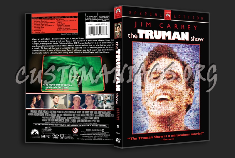 The Truman Show dvd cover