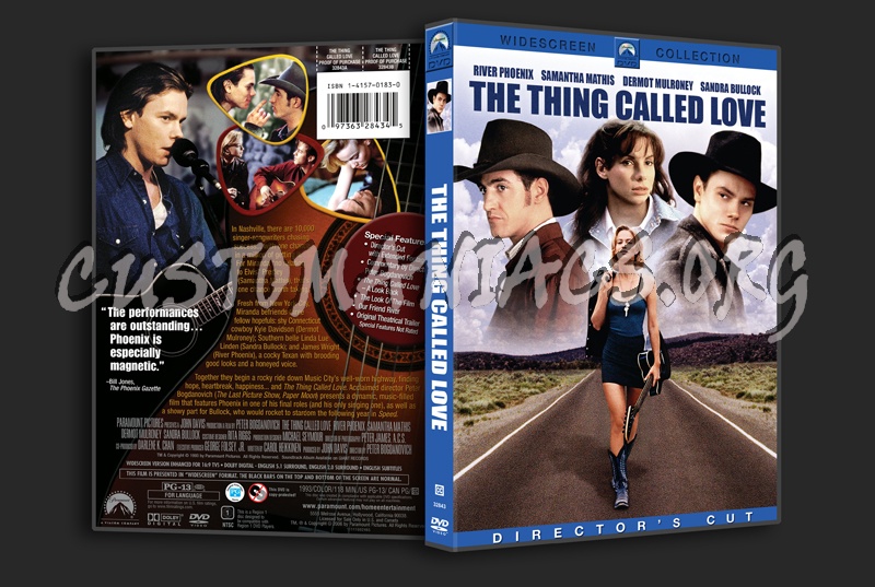 The Thing Called Love dvd cover