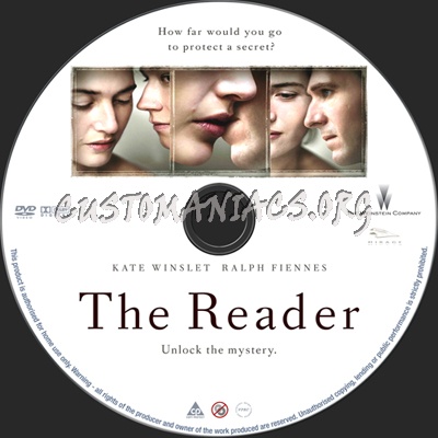 The Reader dvd label