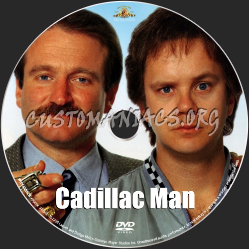 Cadillac Man dvd label