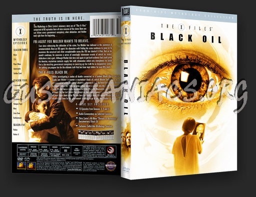 X-Files Mythology Volume 2 Black Oil dvd cover