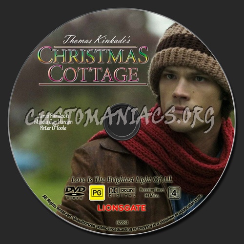 Christmas Cottage dvd label