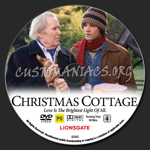 Christmas Cottage dvd label