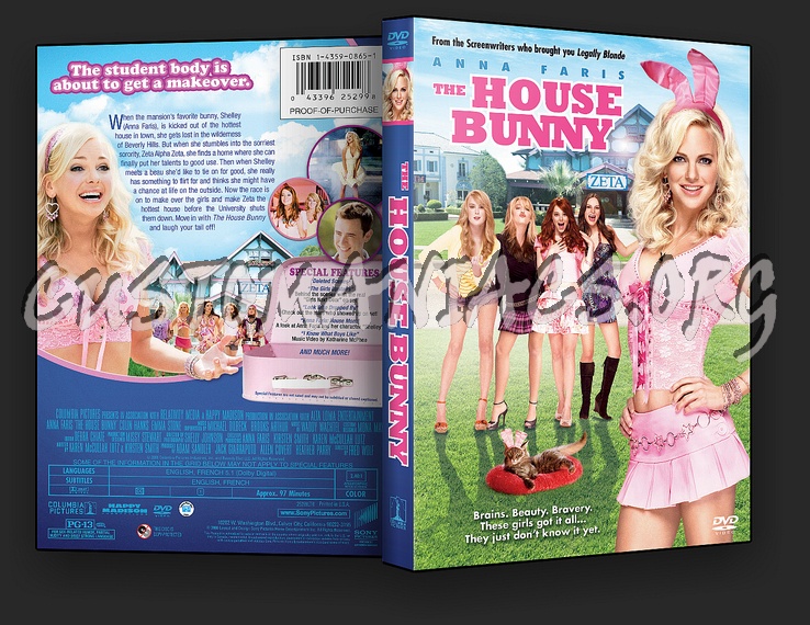 The House Bunny dvd cover