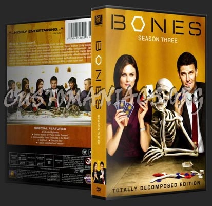 Bones Season 3 dvd cover