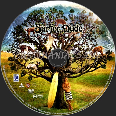 Surfer, Dude dvd label