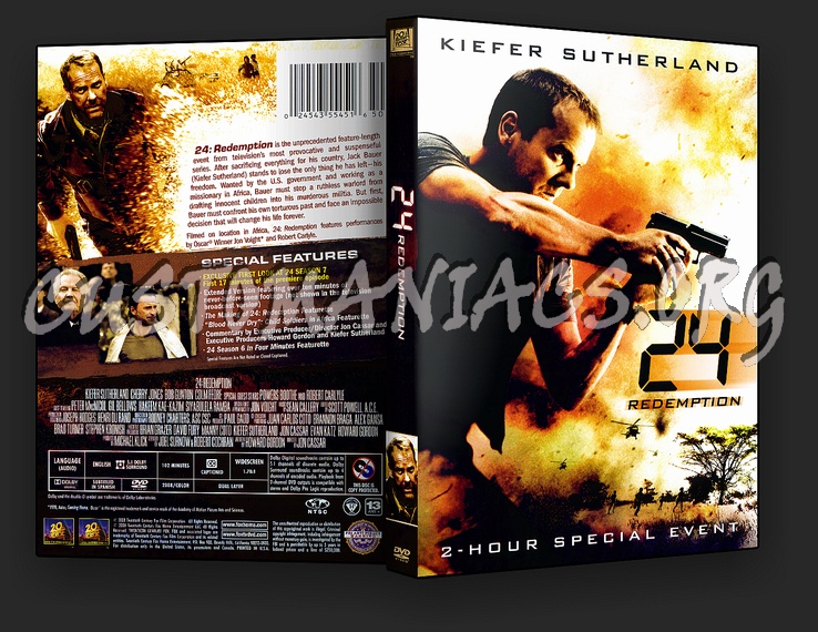 24: Redemption dvd cover