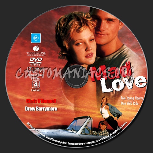 Mad Love dvd label
