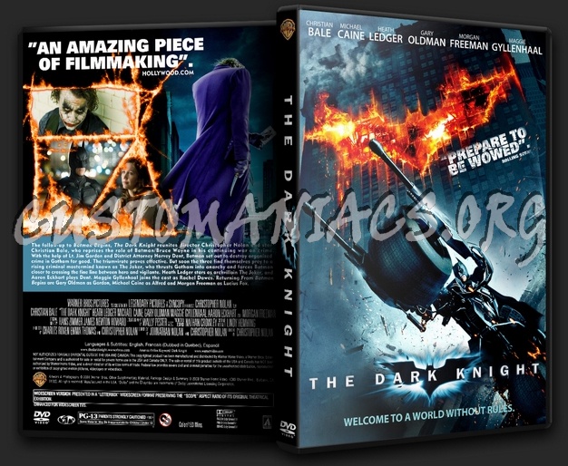 The Dark Knight dvd cover