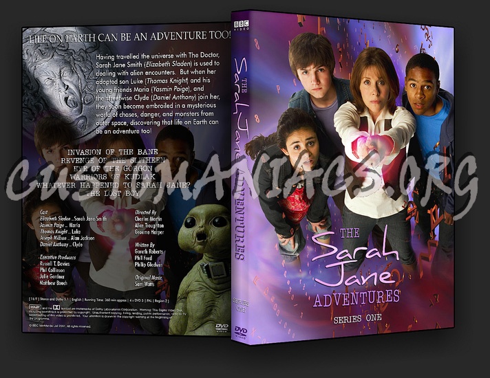 The Sarah Jane Adventures Collection dvd cover