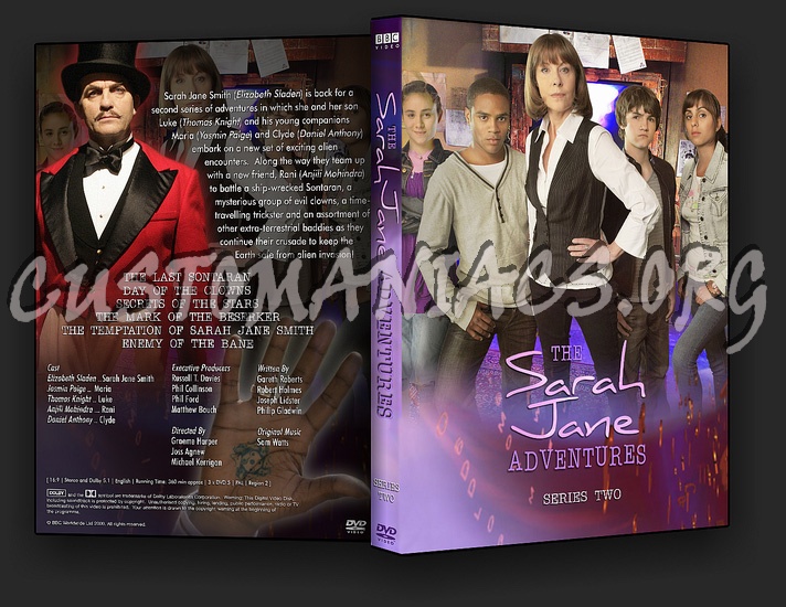 The Sarah Jane Adventures Collection dvd cover
