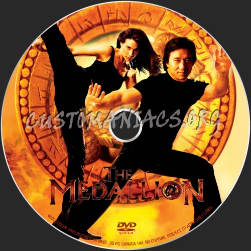 The Medallion dvd label