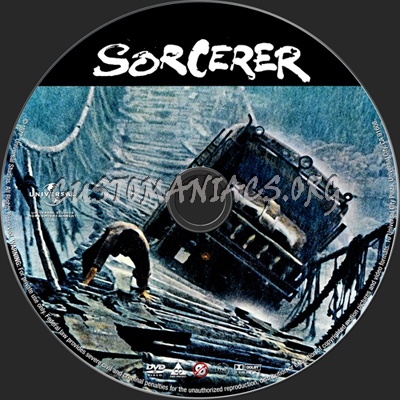 Sorcerer dvd label